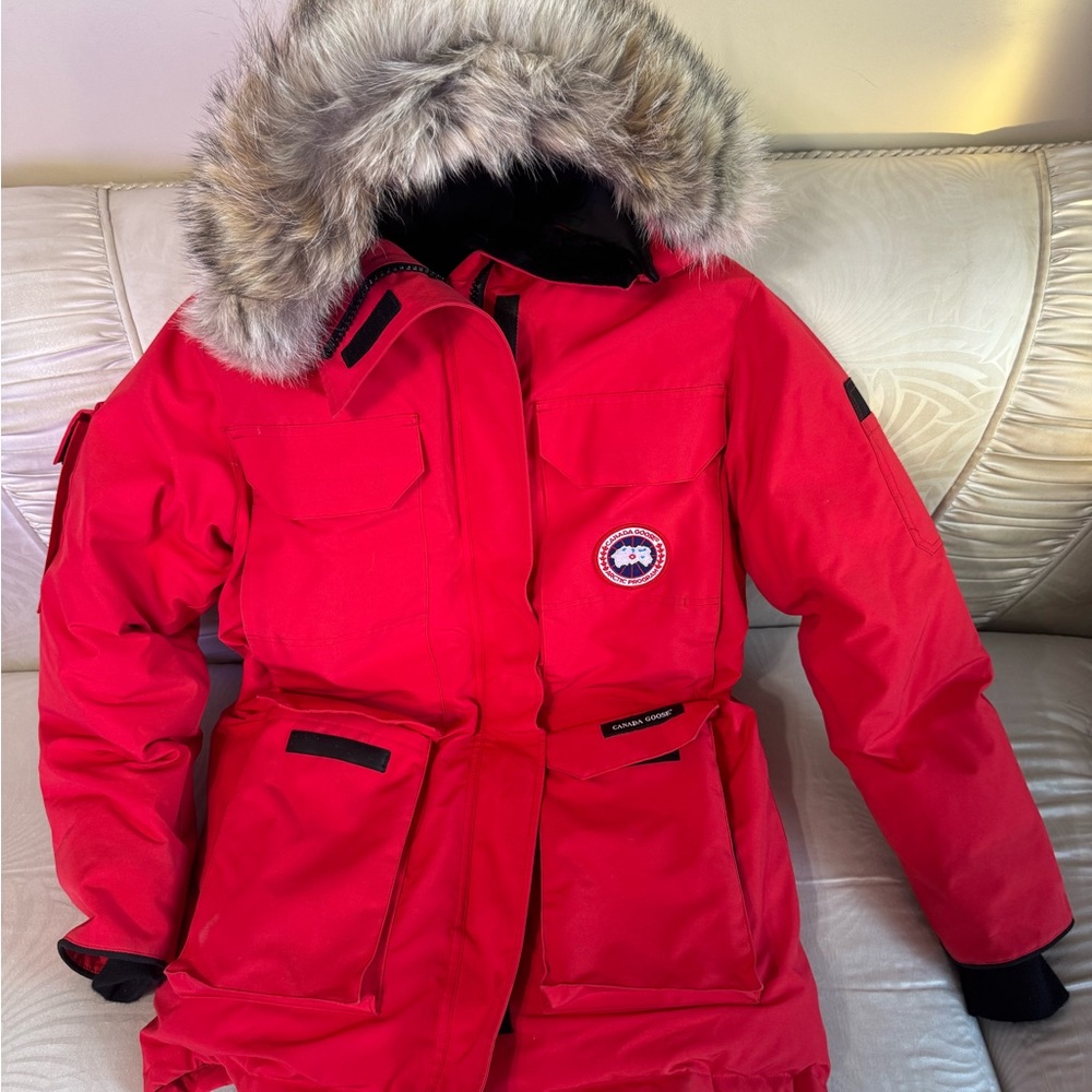 Canada goose expedition jacket red